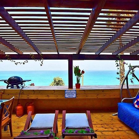 Magic On The Sea-Suites With A Private Jacuzzi And A Private Sea View Netanja Exterior foto